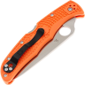 Складной нож SPYDERCO ENDURA 4 сталь VG-10, рукоять Orange FRN 10FPOR